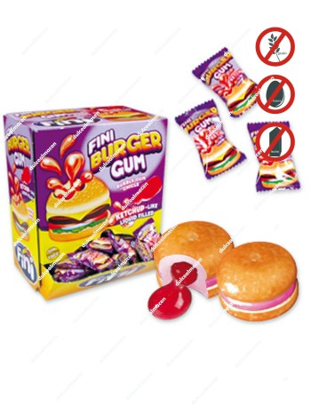 Fini burger gum 200 uds