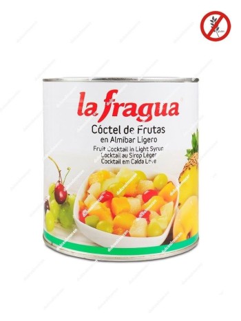Fragua Cóctel De Frutas En Almíbar Cubo 3 kg