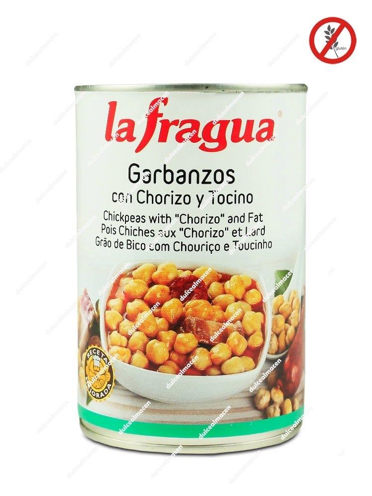 Fragua Garbanzos Con Chorizo y Panceta 420 gr