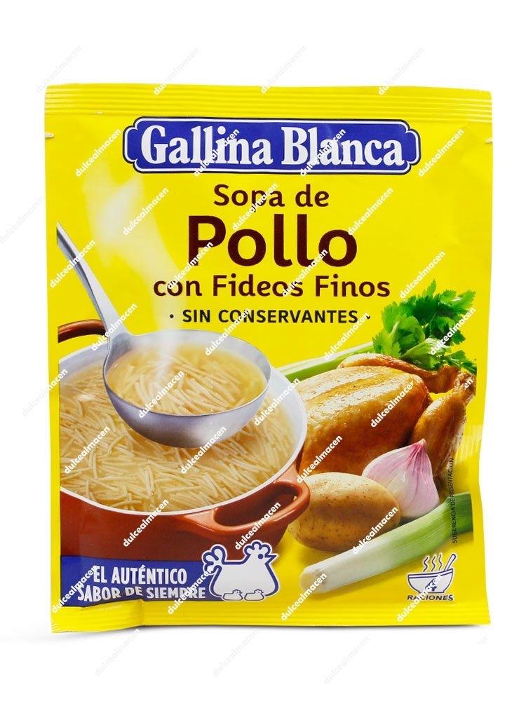 Gallina Blanca Sopa de Pollo Con Fideos