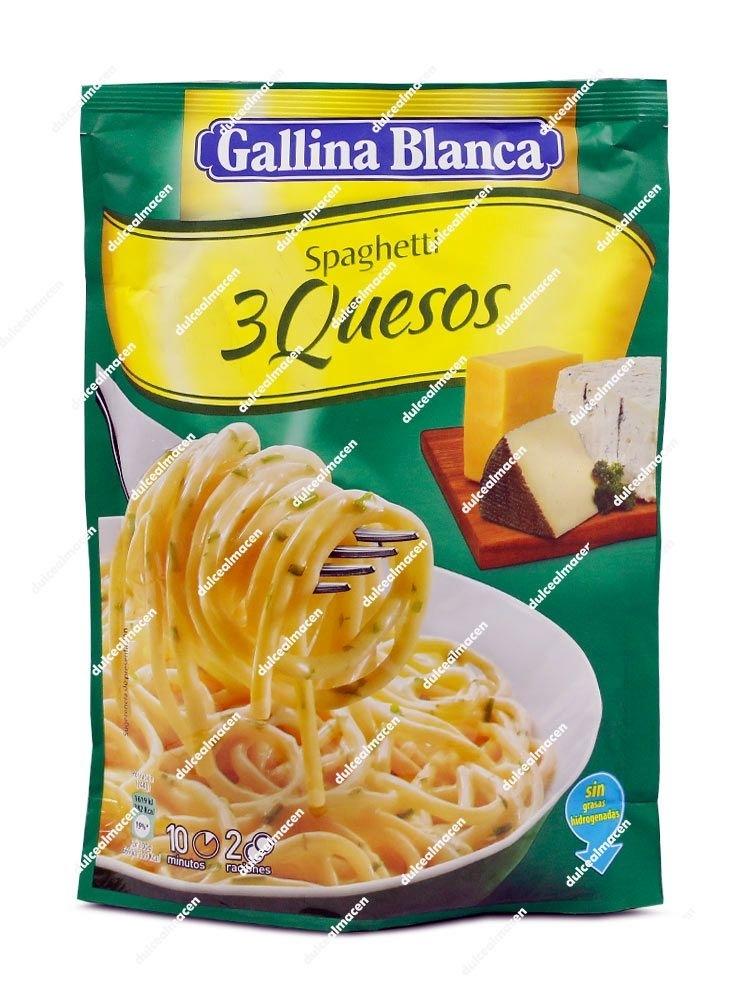 Gallina Blanca Spaguetti a Los 3 quesos