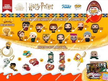 Kinder Joy Funko Harry Potter Nueva Colección