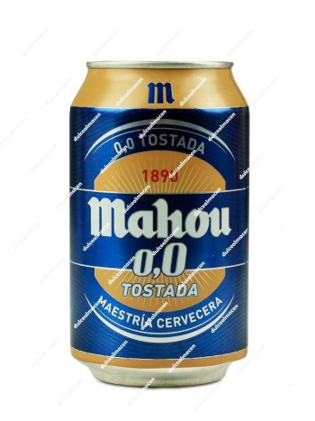 Mahou Tostada Sin Alcohol Lata 33 cl.