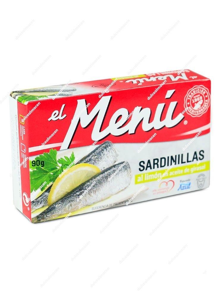 Menu sardinas al limon 90 gr