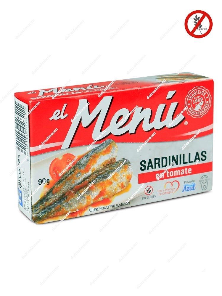Menu sardinas en tomate 90 gr