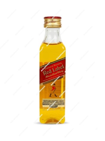 Mini Johnnie Walker Red Label Whisky 50 ml
