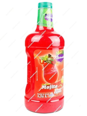 Mixex Coctel Fresa Sin Alcohol 1.75 L