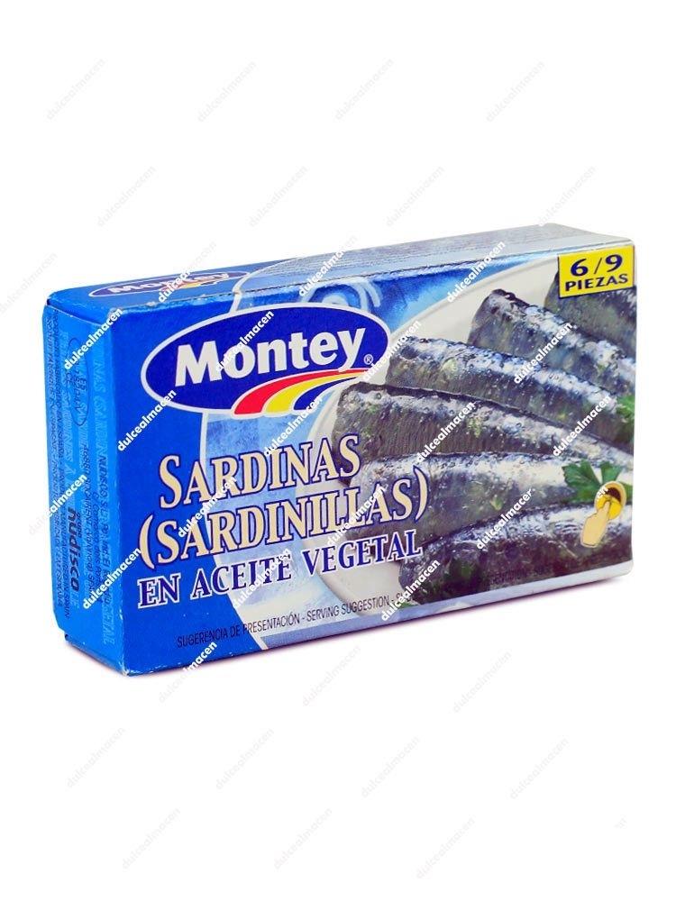 Montey sardinas en aceite vegetal