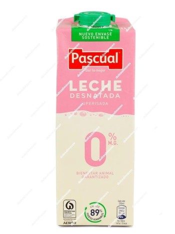 Pascual Leche Desnatada 1 litro