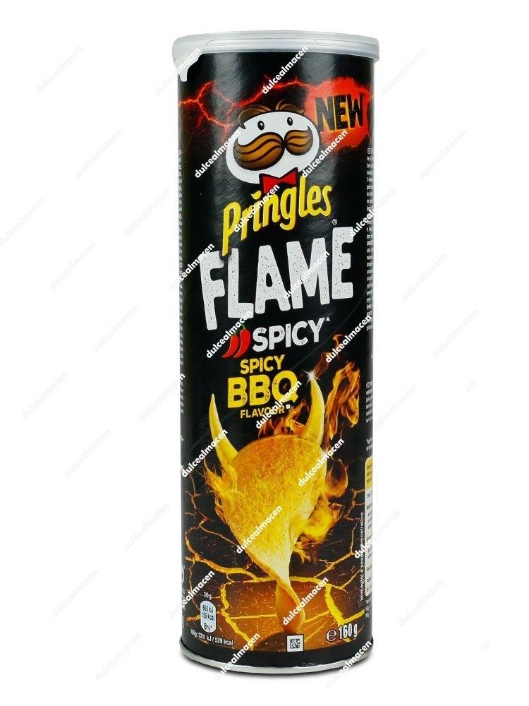Pringles Flame Spicy BBQ Grandes 160 gr