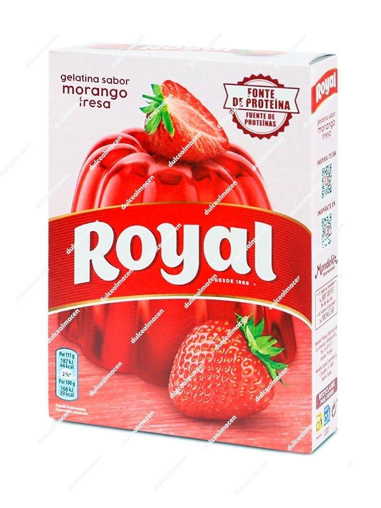 Royal gelatina sabor fresa 114 gr