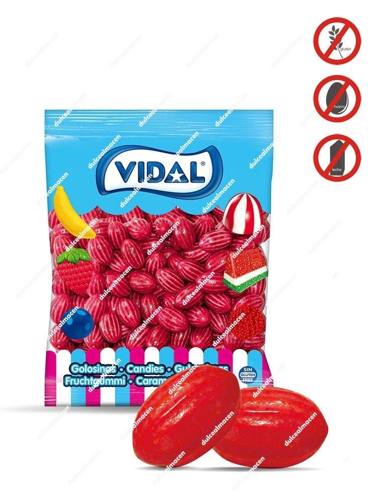 Vidal Fresas Chicle Ácidas 250U