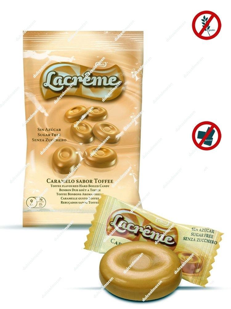 La Crême Toffee sin azúcar bolsa 900g. Caramelo sin azúcar online