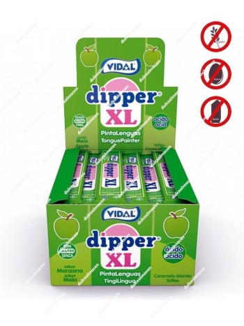 Vidal Dipper XL Manzana 100 uds