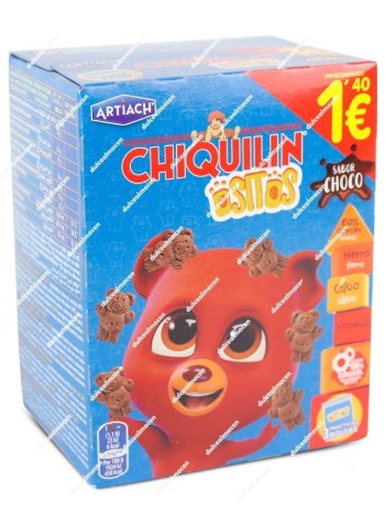 Artiach Chiquilín Ositos Choco 120 gr