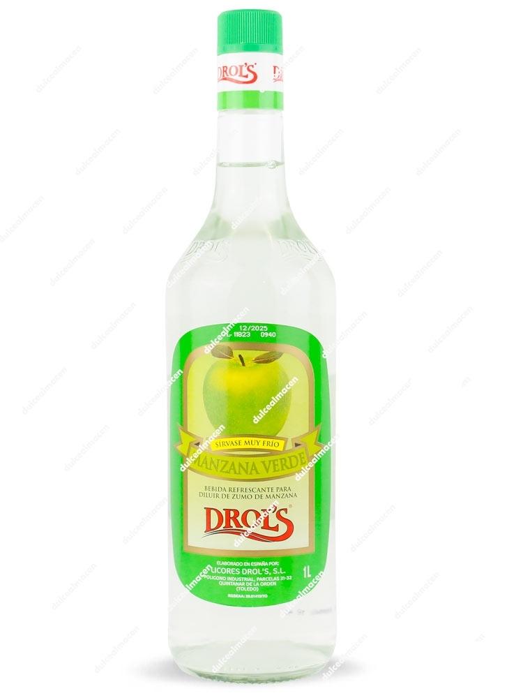Drols Licor de Manzana Sin Alcohol 1 L
