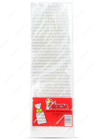 Kadisa bolsa cristal puntos blancos 12 x 40