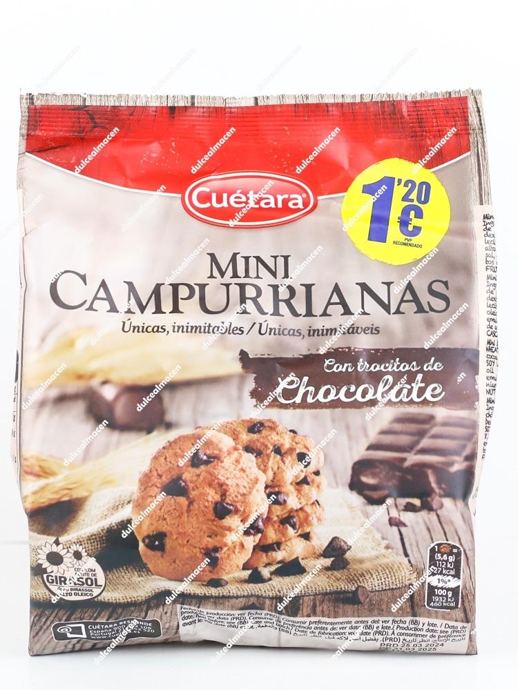 Cuetara Galletas Mini Campurrianas Chocolate 145 gr