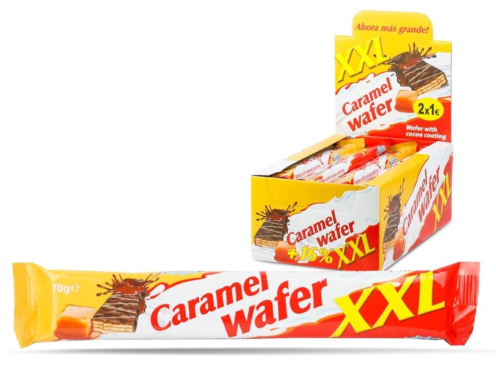 Choco Caramel Wafer XXL 2 X 1 24 uds