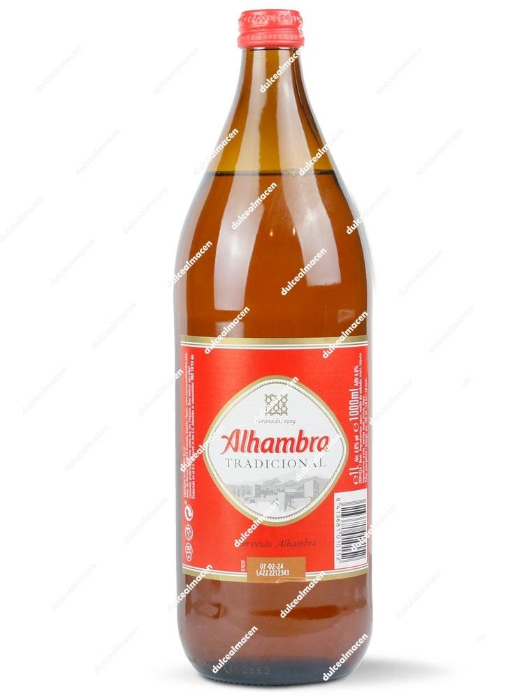 Alhambra tradicional cerveza 1 Litro