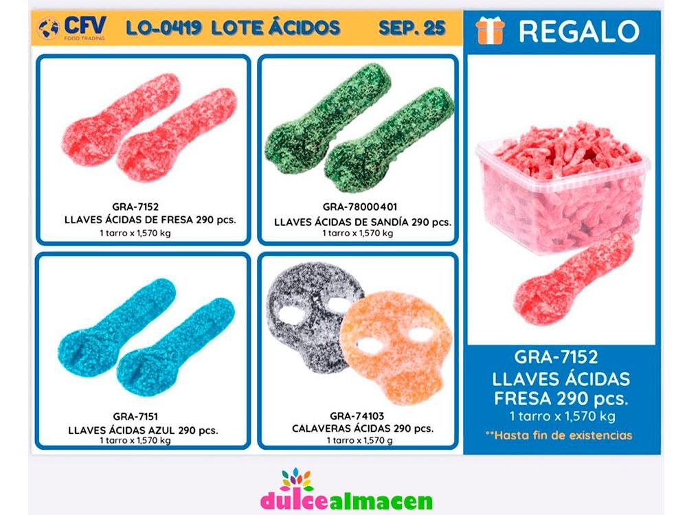 CFV Lote Ácidos 4+1 Gratis