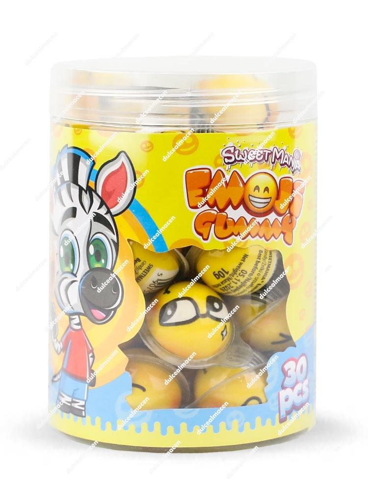 Sweet Mania emoji gummy 30 uds