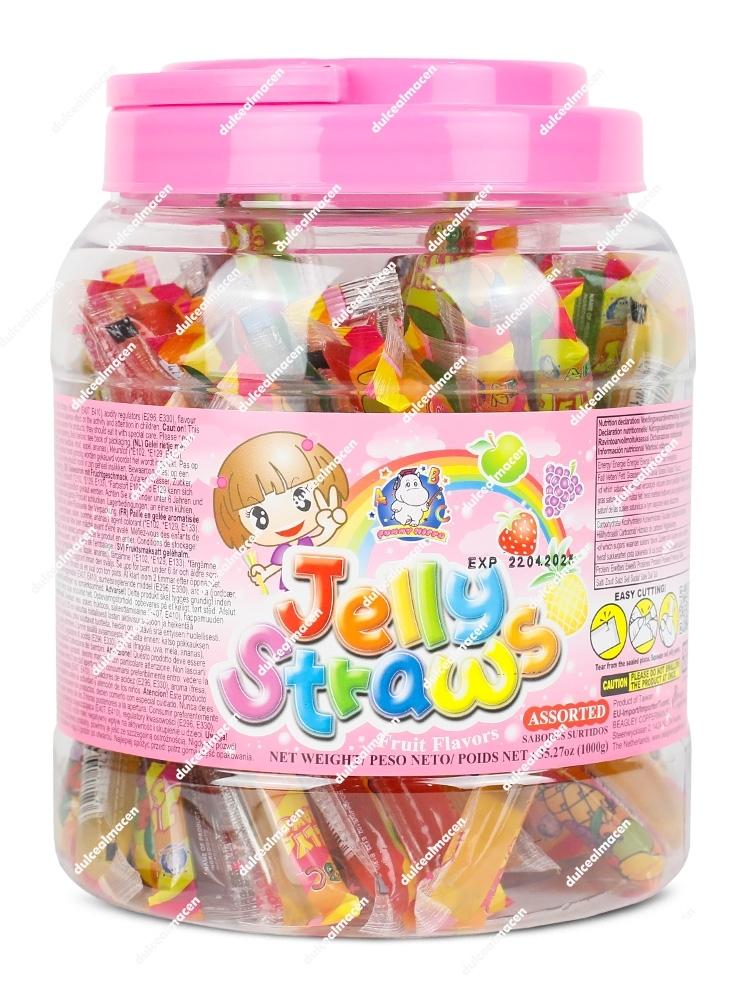 Jelly Straws Gelatina Envuelta Frutas 1 kg