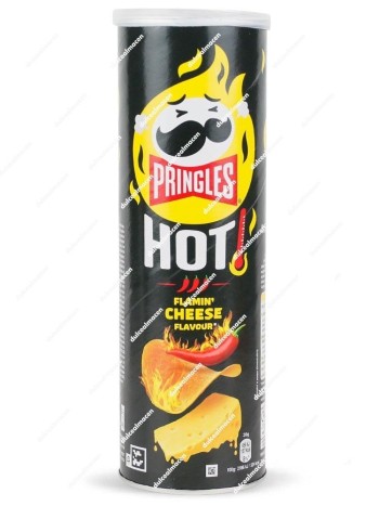 Pringles Hot Flamin Cheese Grandes 160 gr