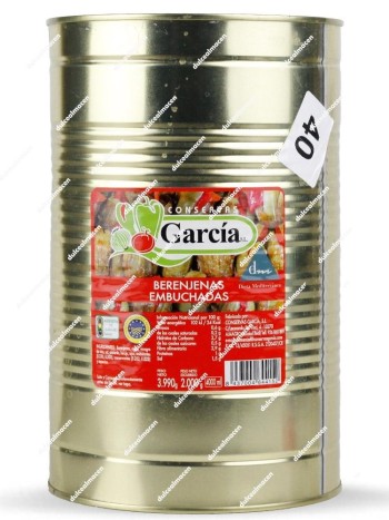 García Berenjenas Embuchadas 3,99 kg