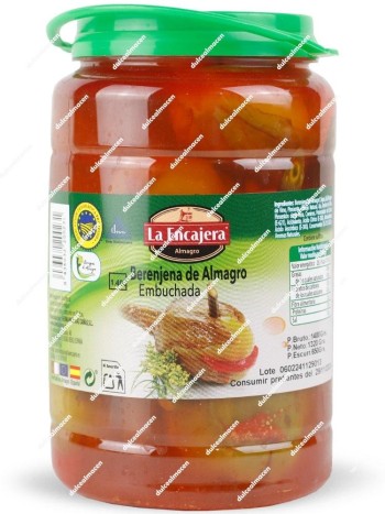 La Encajera Berenjena de Almagro Embuchada Cubo 1,45 kg