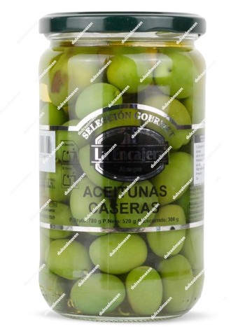 La Encajera Aceituna Casera Tarro Cristal 780gr