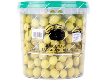 La Encajera Aceituna Sabor Anchoa 3,8 kg