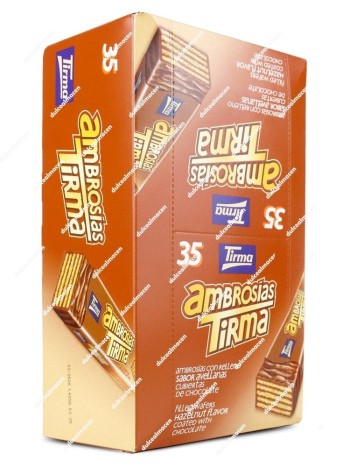 Tirma Ambrosías Chocolate Sabor Avellanas 35 uds