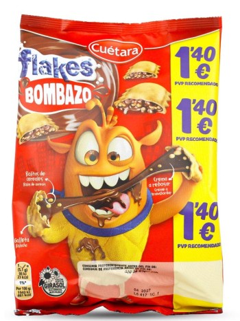 Cuetara Choco Flakes Bombazo