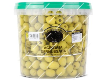 La Encajera Aceitunas sin hueso cubo 3,8 kg