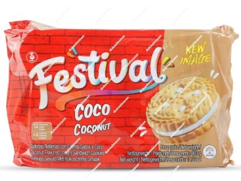 Festival Galletas Coco 12 uds