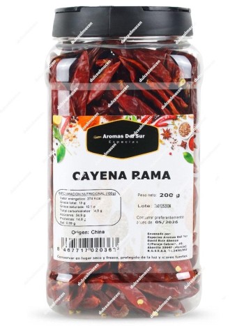 Aromas del Sur cayena rama 200gr