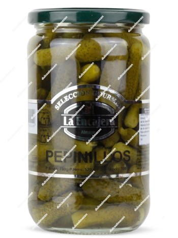 La Encajera Pepinillos Tarro Cristal 780gr