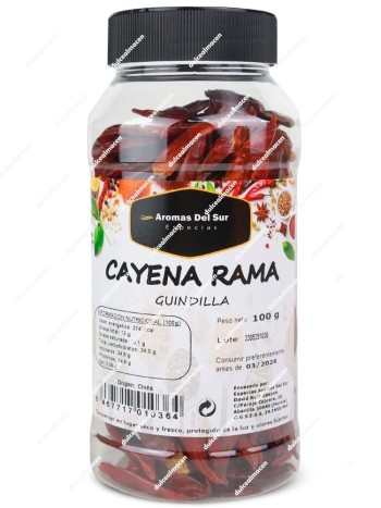 Aromas del Sur Cayena Rama Guindillas 100 gr
