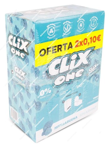 Clix Chicles Hierbabuena Sin Azúcar 150 uds