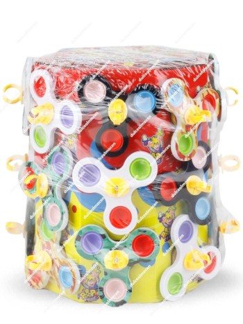 Zuper Kidz Pop It Spinner 24 uds