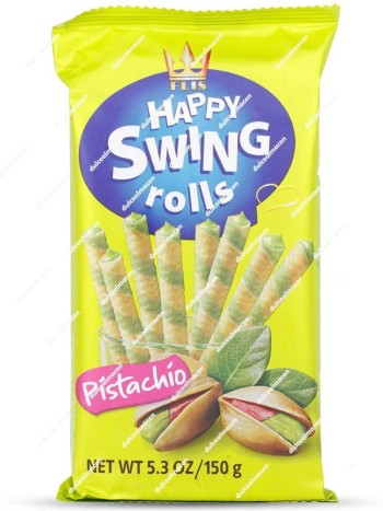 Flis Happy Swing Rolls Barquillo Relleno Pistacho 150 gr