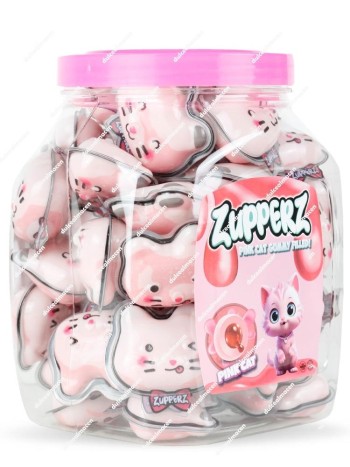 Zupperz pink cat gummy 50 uds