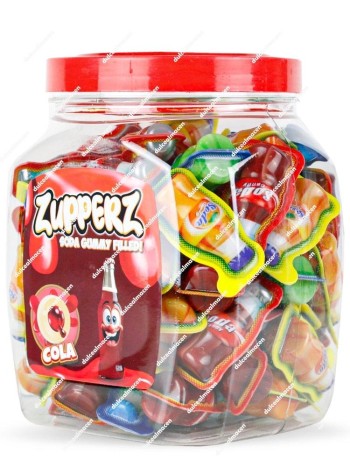 Zupperz Soda Cola Gummy Stick 65 uds
