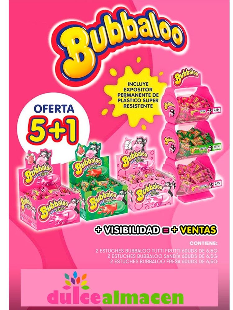 Lote Bubbaloo 5+1 Gratis
