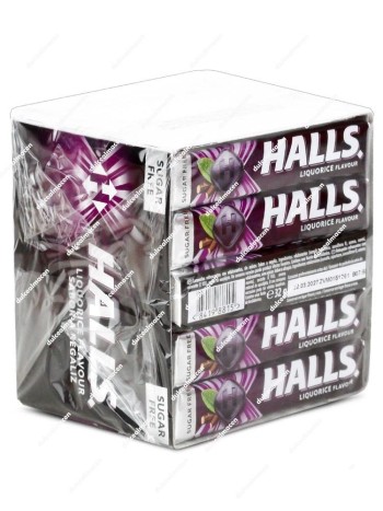 Halls Regaliz Sin Azúcar 20 uds