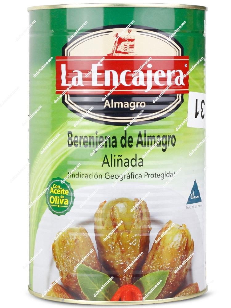 La Encajera Berenjena de Almagro Aliñada Lata 4,4 kg - 80/90 piezas