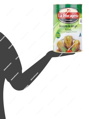 La Encajera Berenjena de Almagro Aliñada Lata 4,4 kg - 80/90 piezas