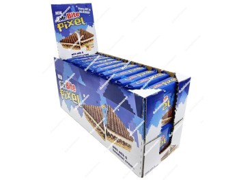 Mr.Bite Pixel Chocolate con Leche y Avellana 24 uds