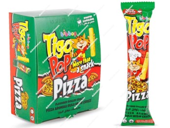 Tigo Pop Snack Gusanitos Pizza 24 uds